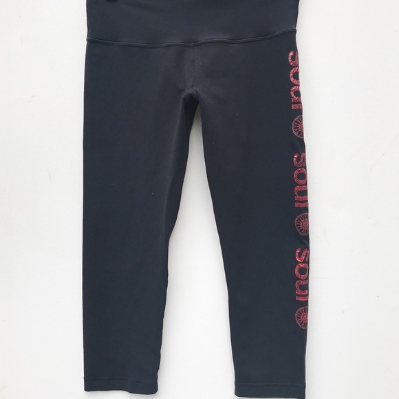 LULULEMON soul cycle leggings black 6 pants - Picture 5 of 8